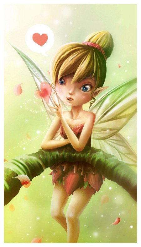 Фея тинкербелл арт