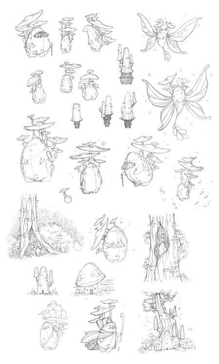 Грибы скетч