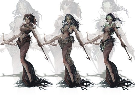 Концепт персонажа фэнтези