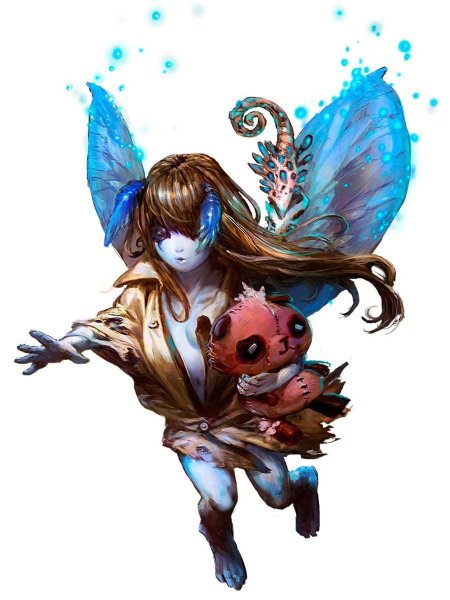 Фея монстр арт