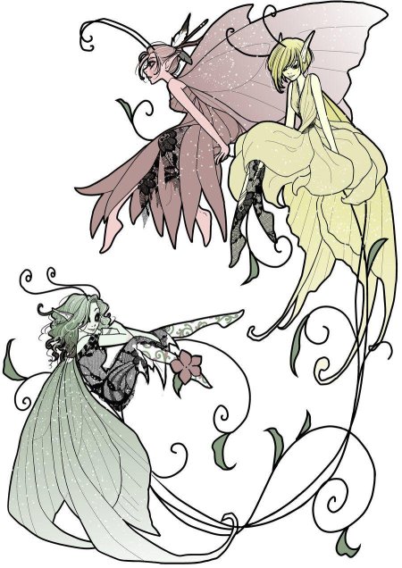 Рисунки феи