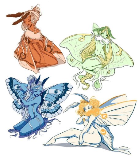 Феи иллюстрация