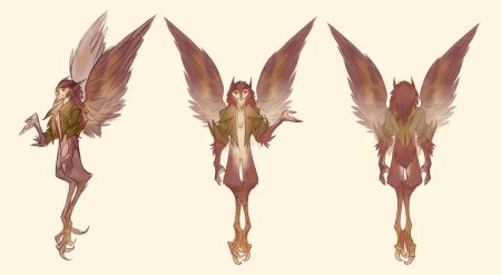 Персонажи с крыльями