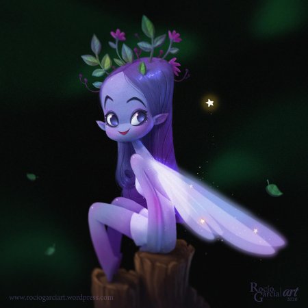 Мультяшная фея