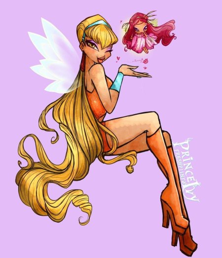 Клуб винкс стелла арт