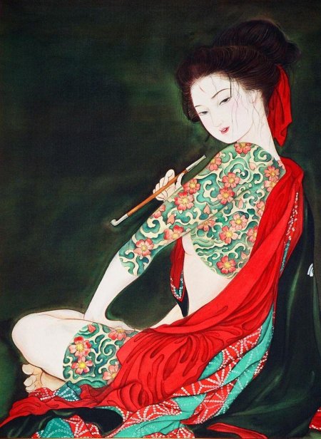 Гейша цукуда