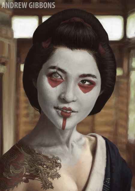 Гейша вампир