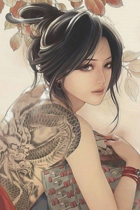 Арты в японском стиле