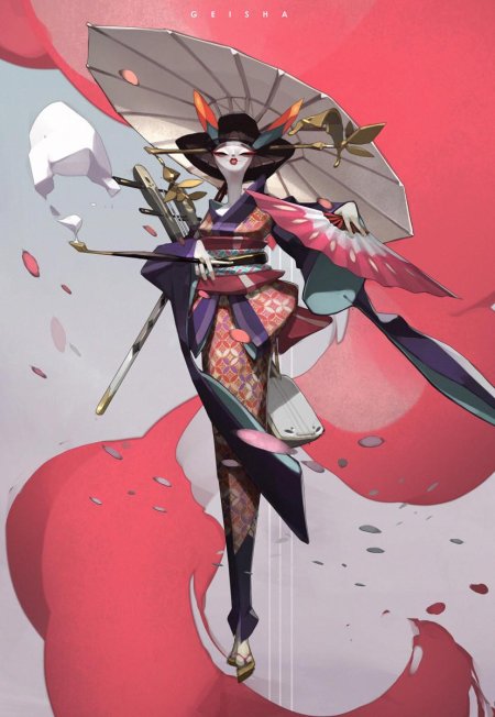 Гейша арт