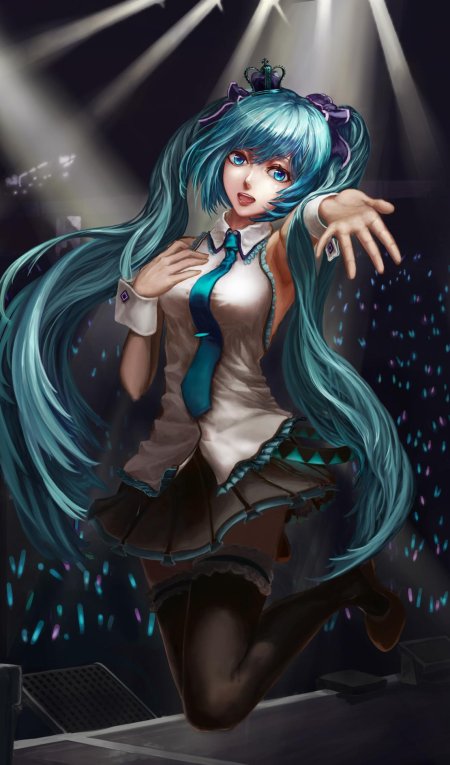 Мику хатсуне арт реалистичные