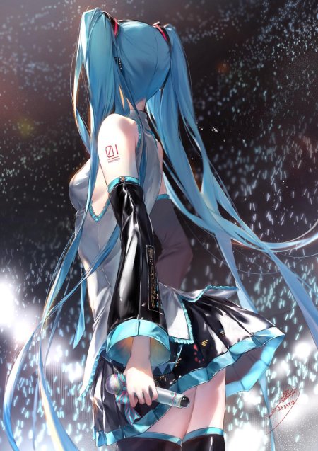 Hatsune miku vocaloid