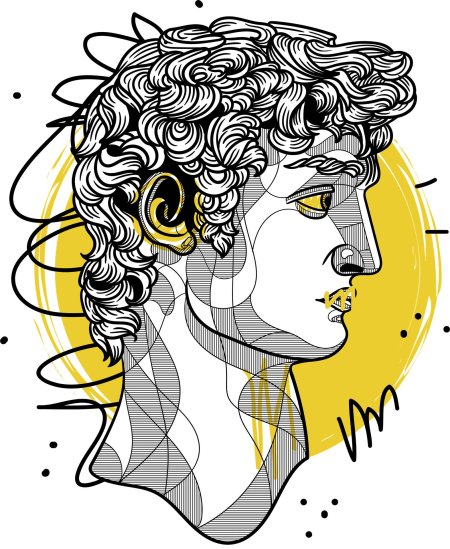 Давид микеланджело поп арт