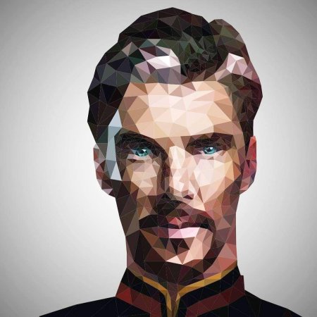 Полигональный портрет