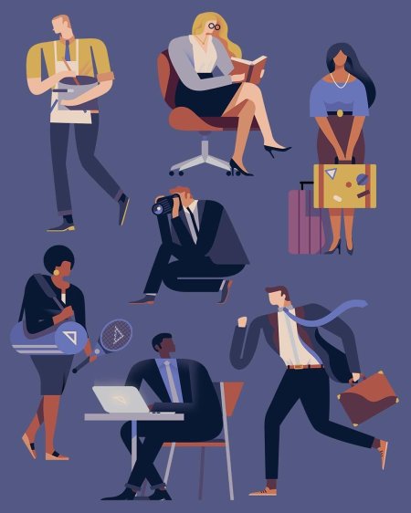 Иллюстрации людей