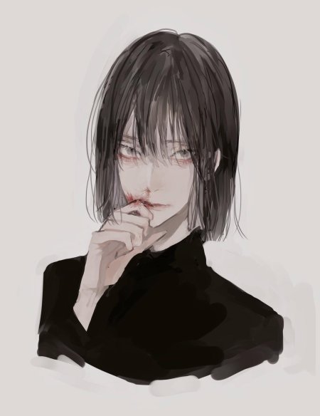 Аниме персонажи с каре