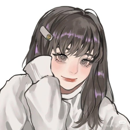 Милая аниме девушка