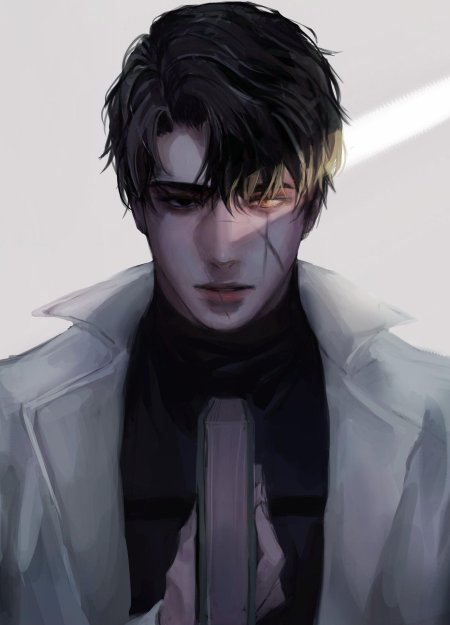 Персонаж аниме парень