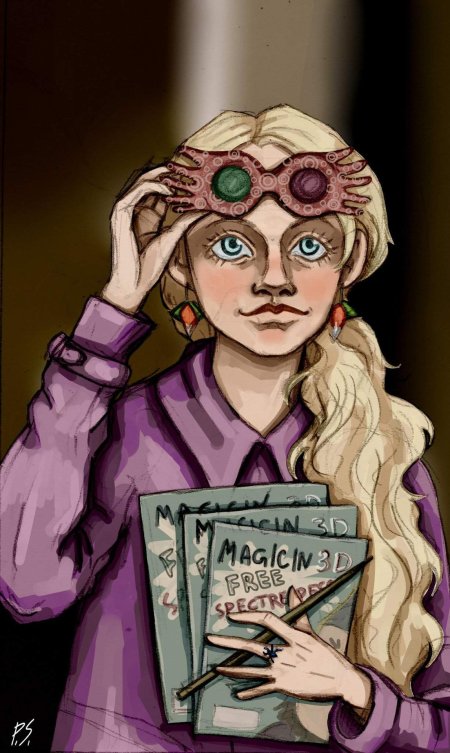 Гарри поттер луна лавгуд