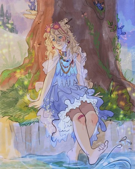 Луна лавгуд арт