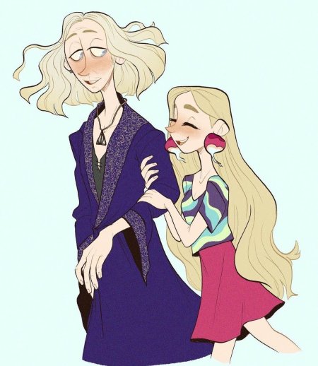 Ксенофилиус лавгуд и полумна