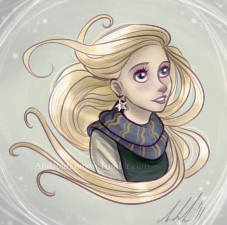 Луна лавгуд арт