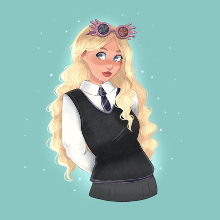 Гарри поттер полумна лавгуд