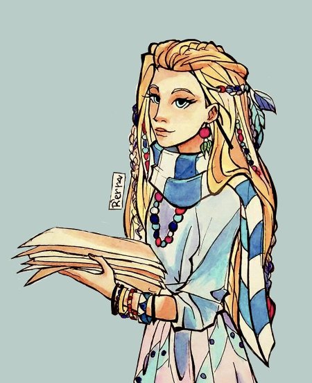 Луна лавгуд арт