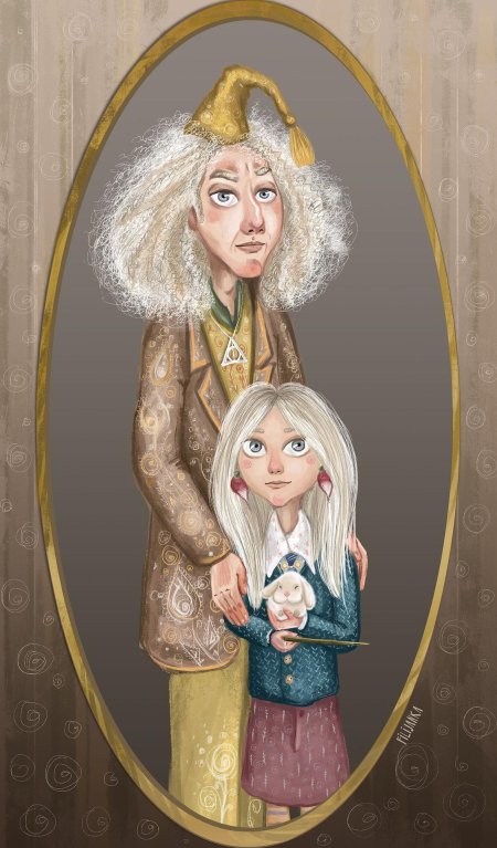 Полумна лавгуд гарри поттер