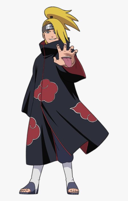 Дейдара в полный рост