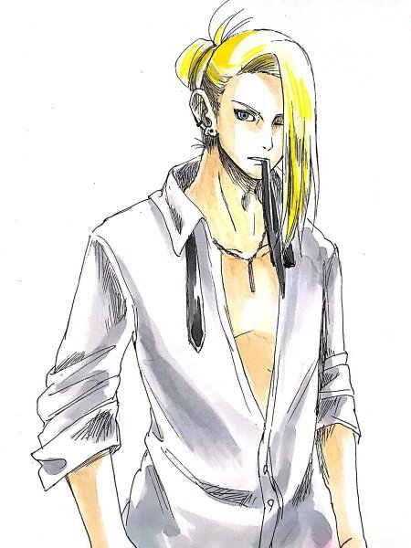 Дейдара в пиджаке