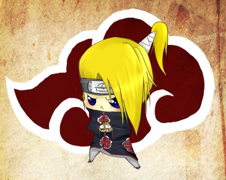 Акацуки чиби дейдара