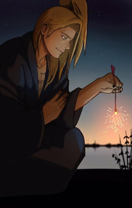 Дейдара тсукури арт