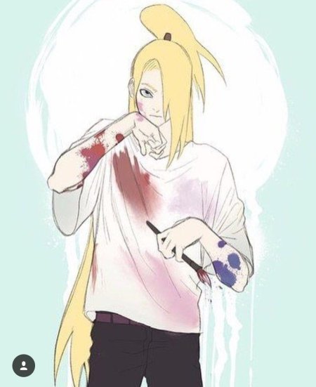 Дейдара тсукури арт