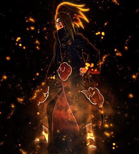 Наруто дейдара и тоби