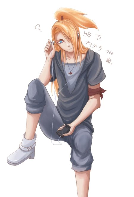 Дейдара тсукури арт милый