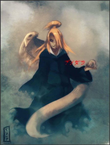 Дейдара тсукури арт