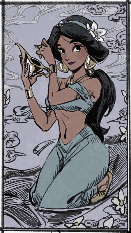 Жасмин принцесса дисней