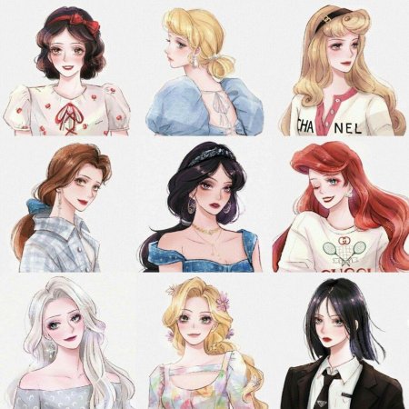 Персонажи дисней принцессы