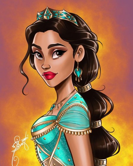 Наоми скотт принцесса жасмин