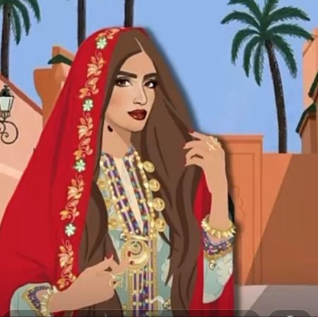 Образ в восточном стиле