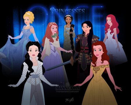 Персонажи дисней принцессы