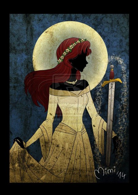 Принцессы диснея в стиле кристалл сейлор