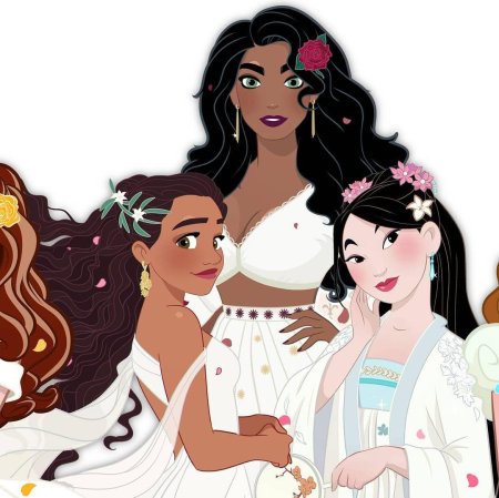 Красивые принцессы диснея