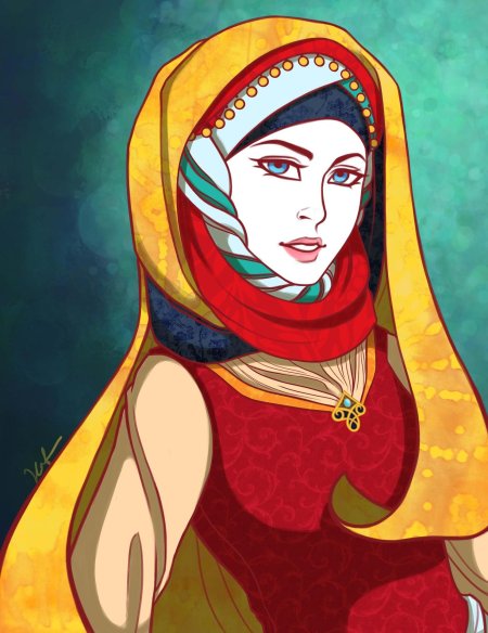 Арты арабской принцессы
