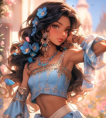 Принцесса жасмин арт