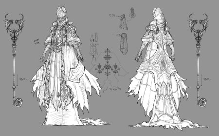 Концепт арт персонаж