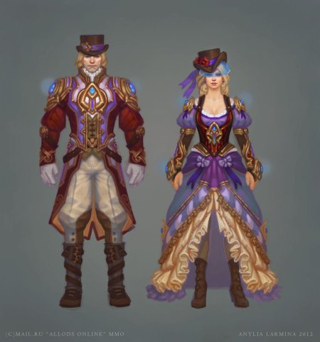 Костюмы аллоды концепт арт