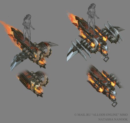 Глайдер концепт арты