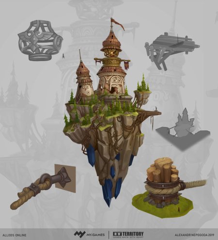 Аллоды концепт арты