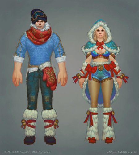 Костюмы аллоды концепт арт